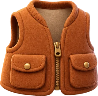 Bavo's cinnamon project vest