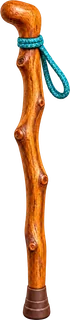 Bavo's hiking stick