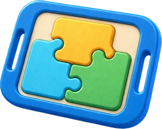Gio's try-again puzzle board