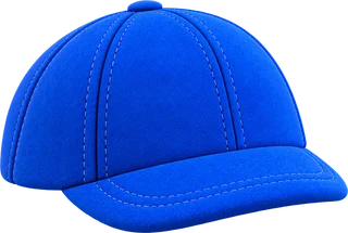 Gus's blue cap