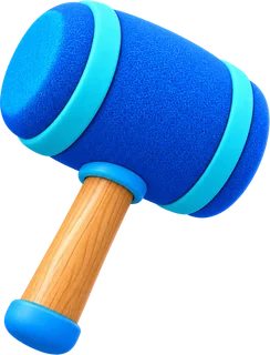 Gus's blue hammer