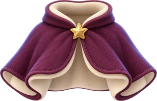 Suri's plum cape