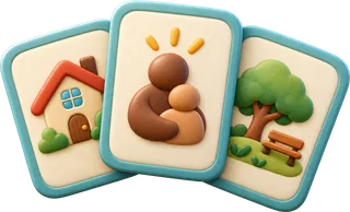 Suri's safety picture cards