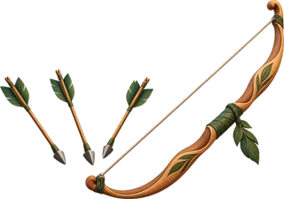 Teo's bow and arrows