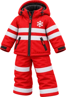 Pola's rescue jacket and ski pants